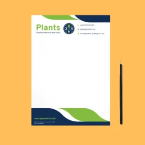 Letterhead and or Footer